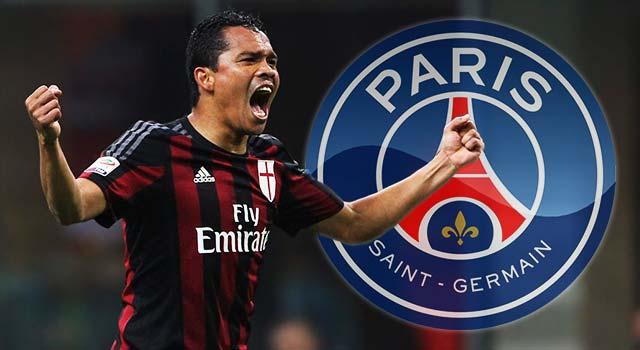 Bacca,AC Milan,PSG