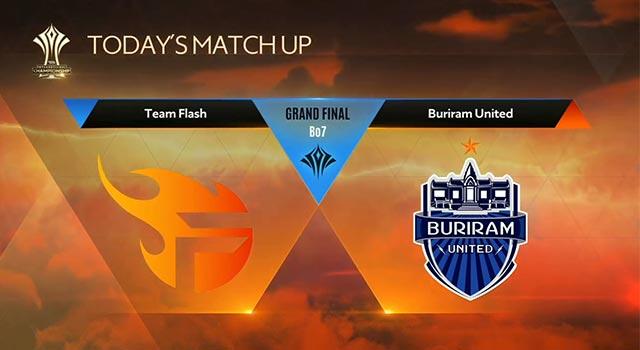 Team Flash Vs Buriram United