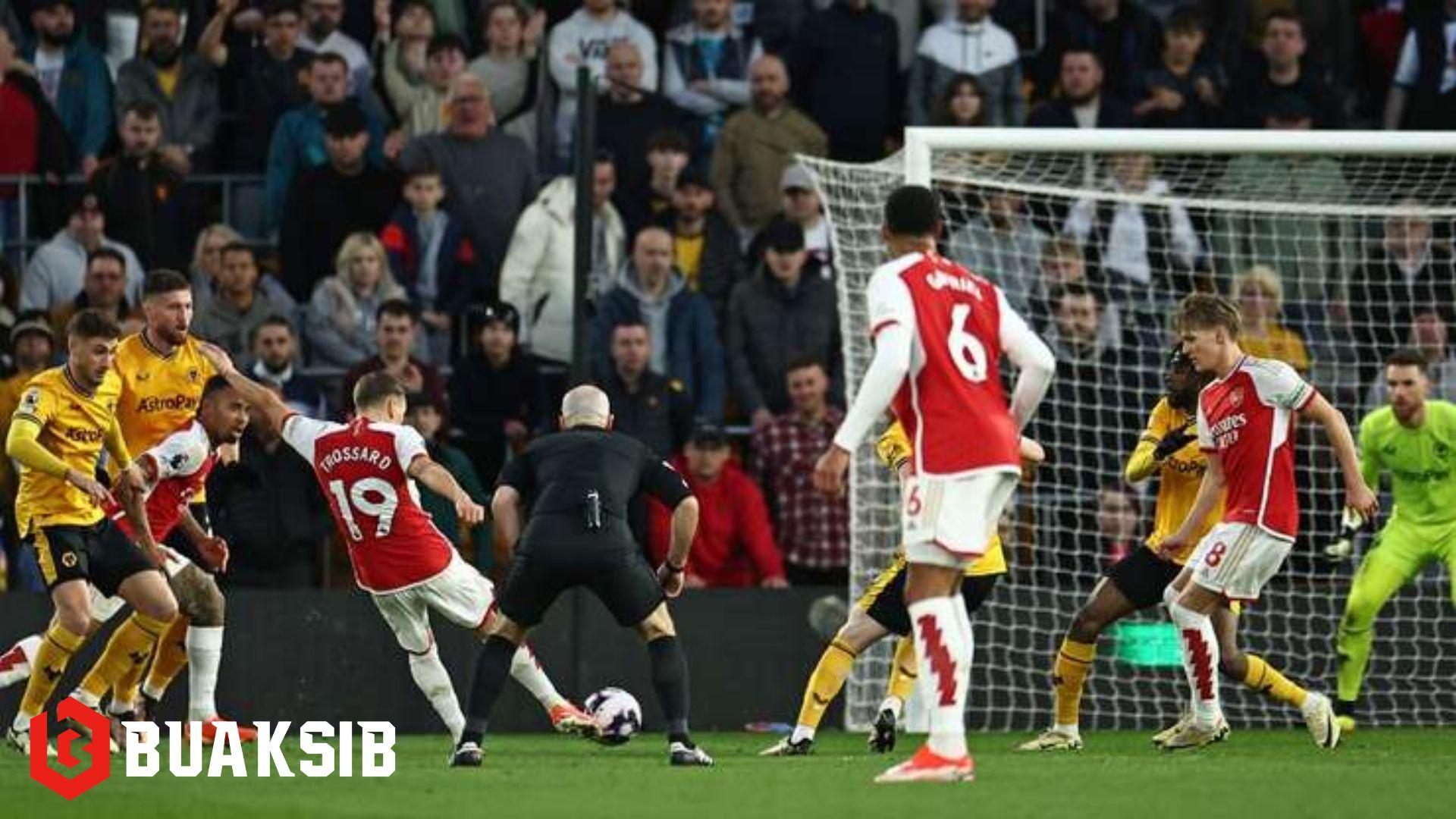 ปืนแซงยึดจ่าฝูง! อาร์เซน่อล บุกทุบ วูล์ฟแฮมป์ตัน 2-0 ขยับนำแมนซิตี้หนึ่งแต้ม