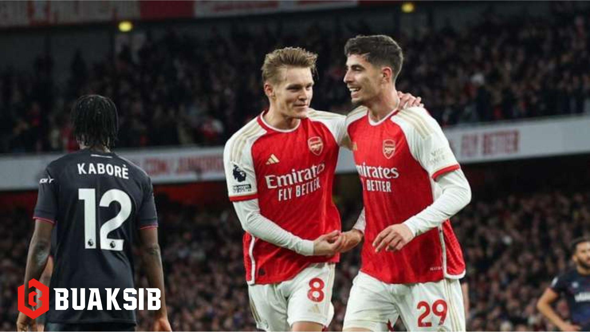 จ่าฝูงเปลี่ยนมือ! อาร์เซน่อล อัด ลูตัน ทาวน์ 2-0 แซงหงส์ขึ้นที่หนึ่ง