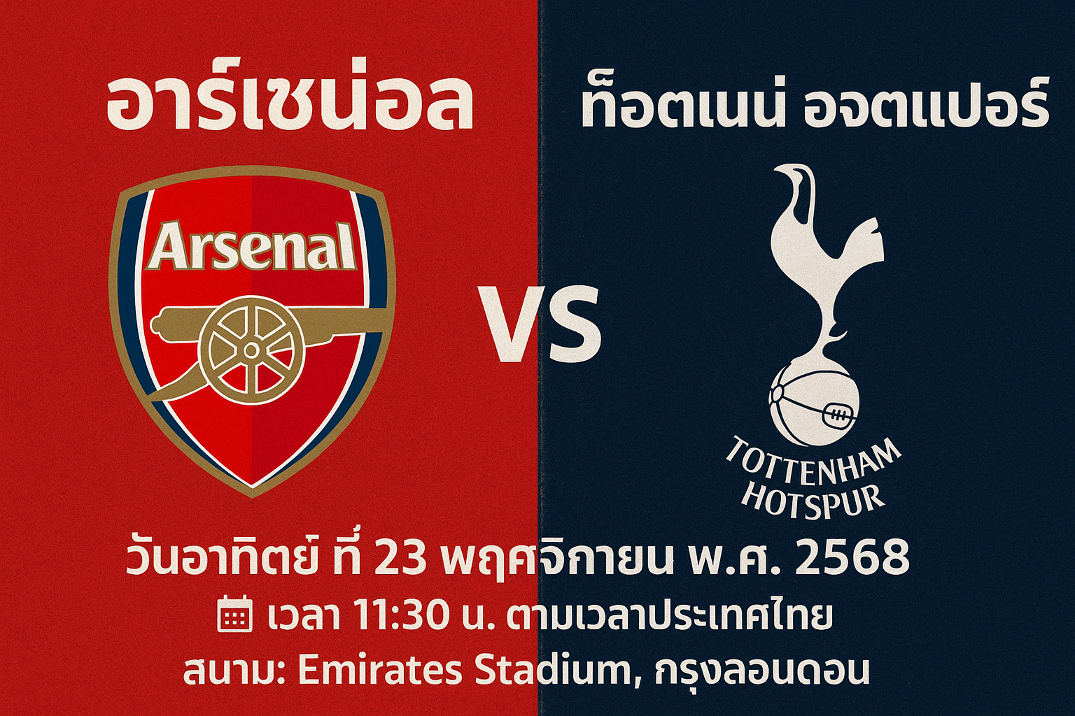 arsenal vs hotspur